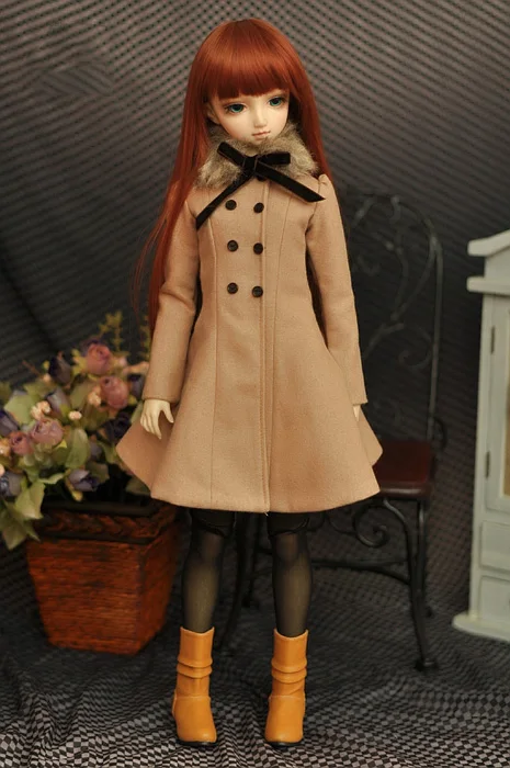 1/4 1/3 масштаб BJD Кукла одежда шерстяное пальто для BJD/SD аксессуары MSD SD13, не включены куклы, обувь, парик и другие A0844