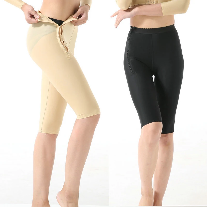 IDEALSLIM Корректирующее белье, Утягивающие трусики для женщин, липосакция, Корректирующее белье, компрессионные штаны на молнии
