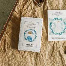 28 листов/набор креативных стишков в серии репликации ЛОМО открытка/поздравительная открытка/подарок на день рождения