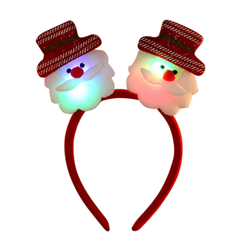 LED Light Christmas Adult Children Decorations Decor Headband Accessories New Good Gift For Kid 30DE15 (15)