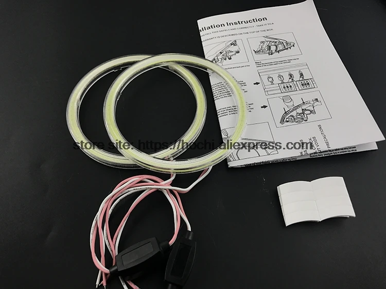 Высокое качество COB Led Light Белый Halo Cob Led angel eyes кольцо без ошибок для Opel GT Roadster 2007 2008 2009 2010