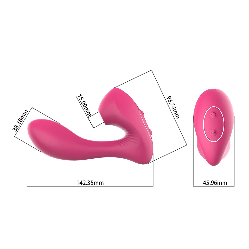 2 в 1 сосательный вибратор G Spot Sucker Стимулятор клитора взрослые интимные игрушки