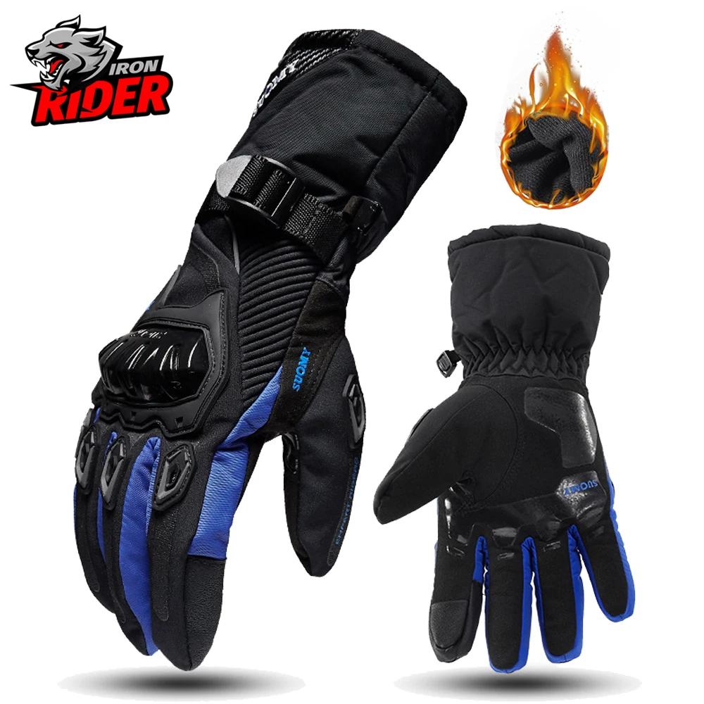 Guantes de moto Mujer Invierno  Guantes deportivos al aire libre a prueba  de viento-Guantes Motocross-Aliexpress