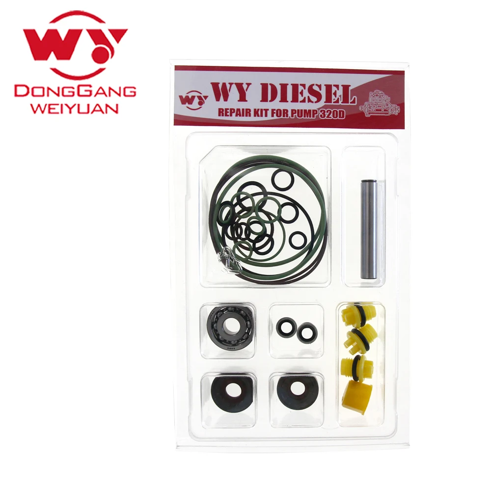 Common rail repair kit for Caterpillar CAT 320D pump 326-4635, diesel engine fuel pump seal kits, repair kits