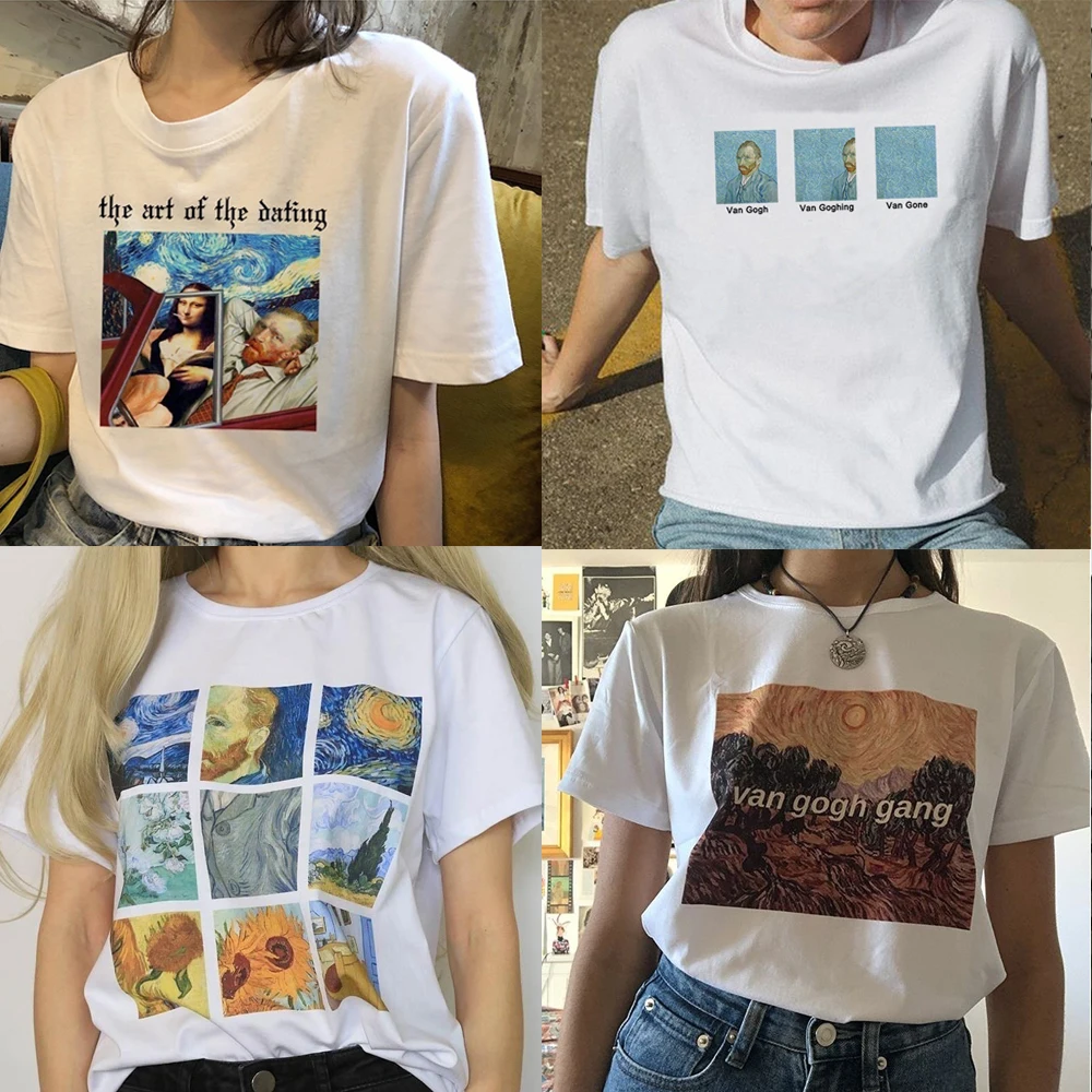 van gogh painting shirt