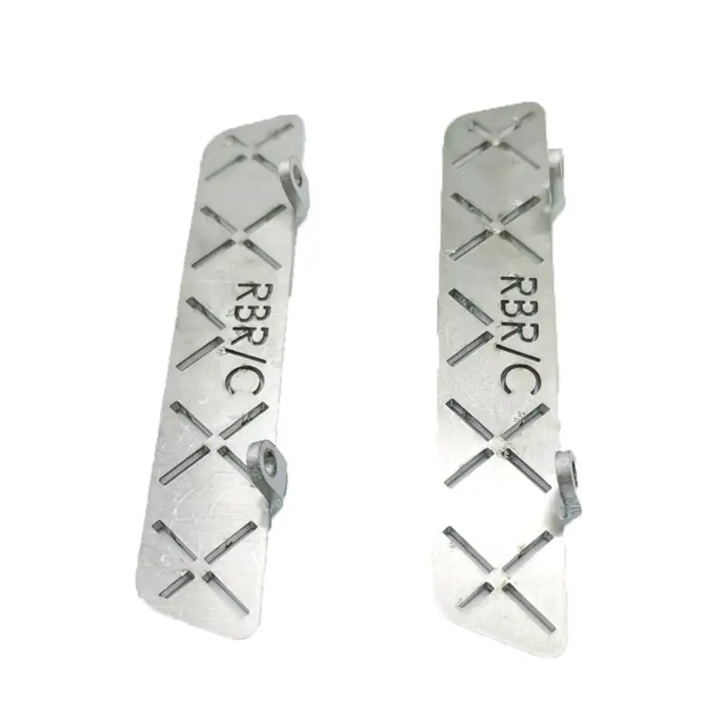 Upgrade Metal Anti-Real Pedals for WPL C14 C24 1/16 Military RC Car