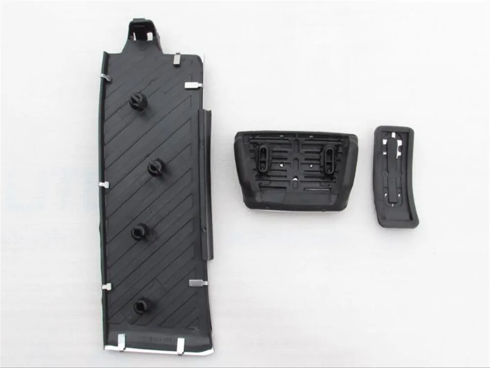 Car Styling Stainless Steel Accelerator Fuel Gas Brake Footrest Pedal cover For Audi A8 S8 D4 4H 2011- Car Accessories