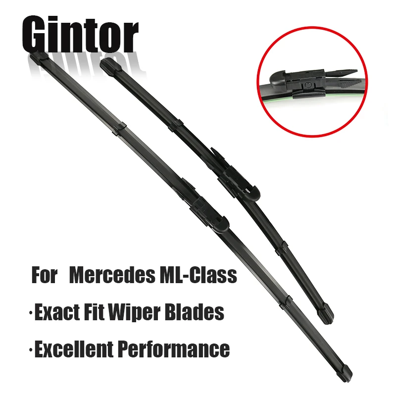 Щетка стеклоочистителя Gintor для Mercedes-Benz ML-Class W164 W166 ML350 300 модельного года 2005-2016 |