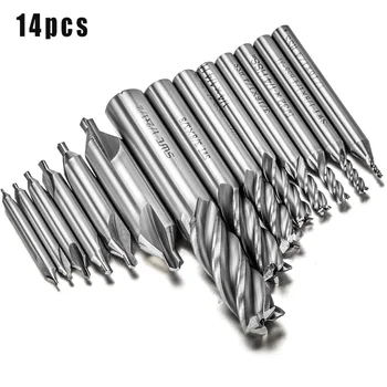 

4 Flute End Mill 60 Degrees Centering Repair Workshop Fixture Power tool