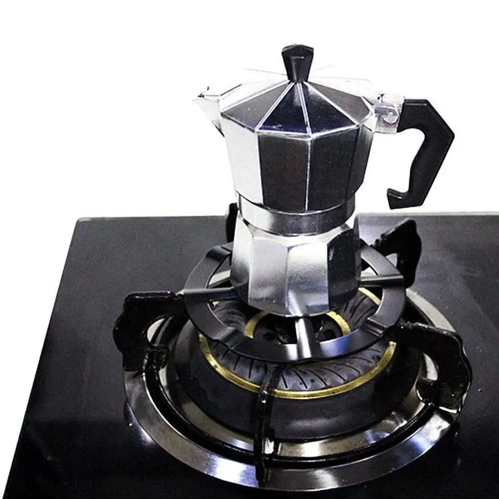 Moka Pot Stove Stand Steel Coffee Pot Holder gas stove accessories