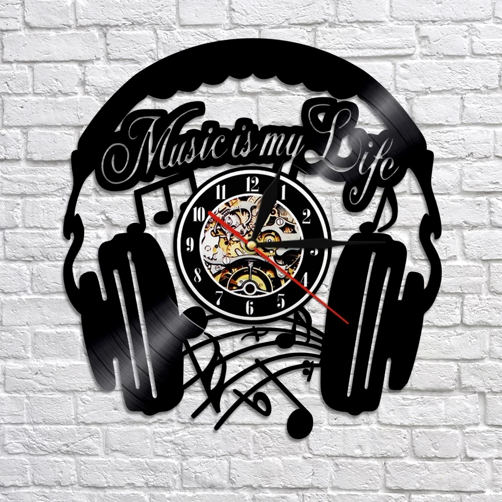 часы рок н ролл настенные. часы рок н ролл. часы рок н ролл. часы с портретом. портрет на виниловой пластинке.