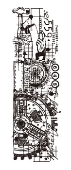 

background Transparent Clear Stamps for DIY Scrapbooking/Card Making/Kids Christmas Fun Decoration Supplies