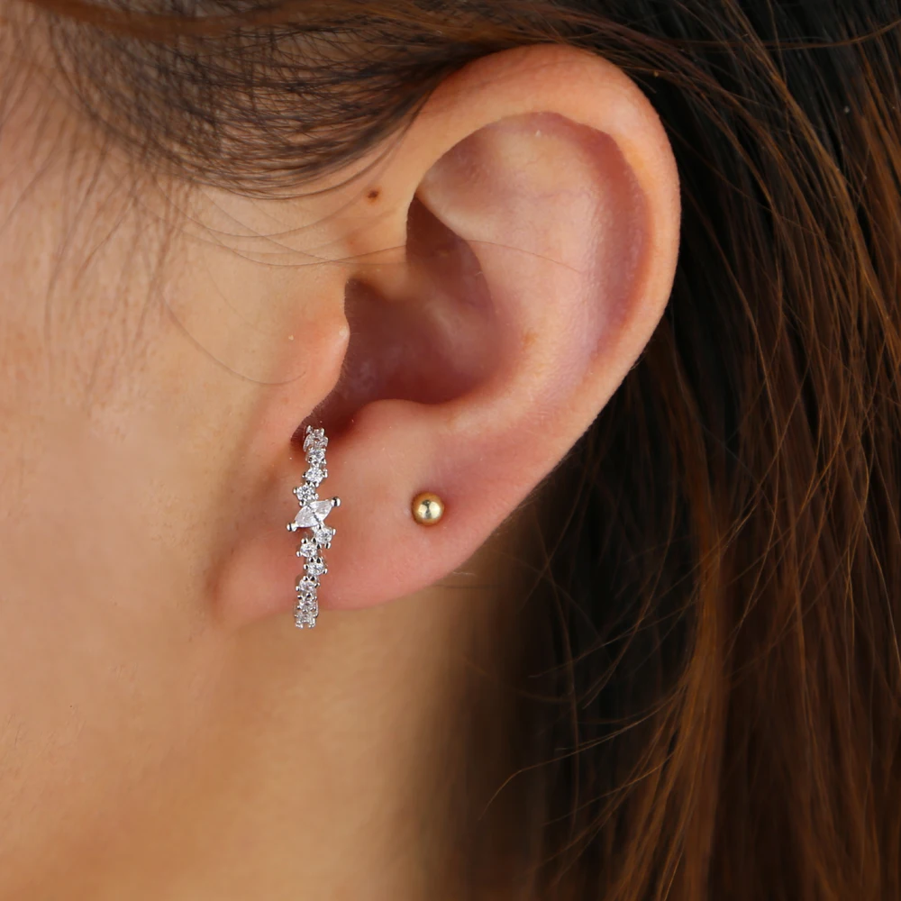 BRASS EARRING  Y (11)
