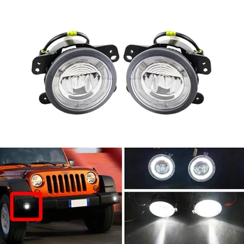 

Front 2-in-1 DRL Halo White Led Fog Lights For Chrysler 300 2005 2006 2007 2008 2009 2010 PT Cruiser 2006 2007 2008 2009 2010