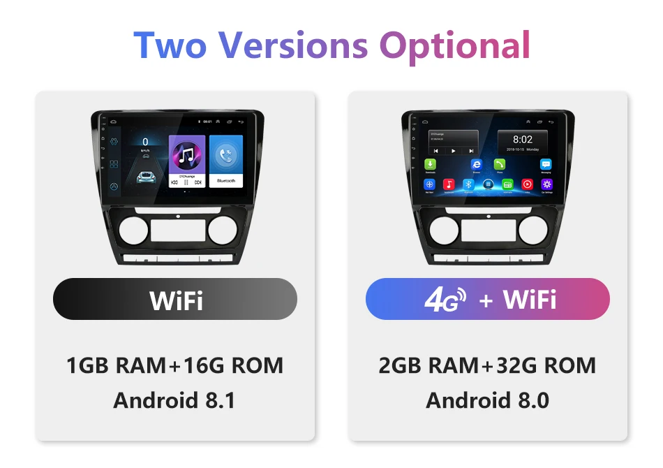 Discount Jansite Android Car Radio for Skoda Octavia 2 A5 2008-2013 GPS navigation 4G Network WIFI audio player 2 din Radio Tuner 4