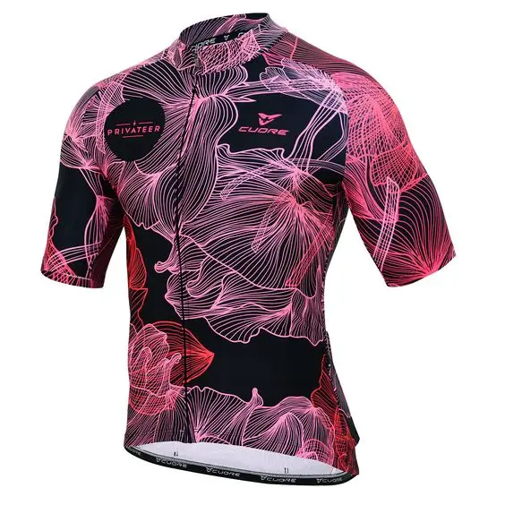 jersey 8 Cuore Pro Велоспорт Джерси с коротким рукавом для езды на велосипеде Mtb Одежда Рубашка Одежда для велоспорта форма Майо Ciclismo велосипедная одежда - Цвет: jersey 8