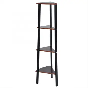

Wall 4 Tiers Corner Shelf Rack Stand Display Furniture Storage Organizer for Home Decor Room Organizer