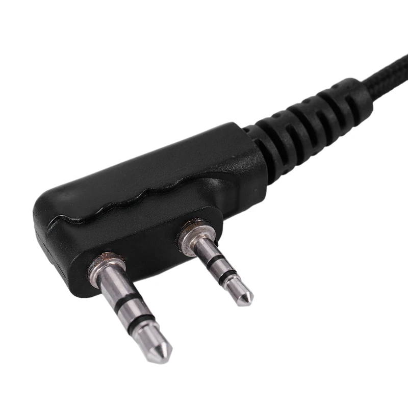 2 PIN PTT микрофон наушники гарнитура для KENWOOD RETEVIS BAOFENG UV5R 5R/888S