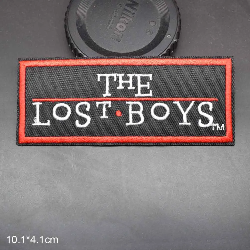 Нашивки с вышивкой надписью Lost Iron On для мужчин и женщин | Дом сад