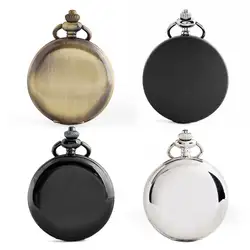 Очаровательные женские мужские кварцевые карманные часы с цепочкой винтажные подарки ювелирные изделия кулон