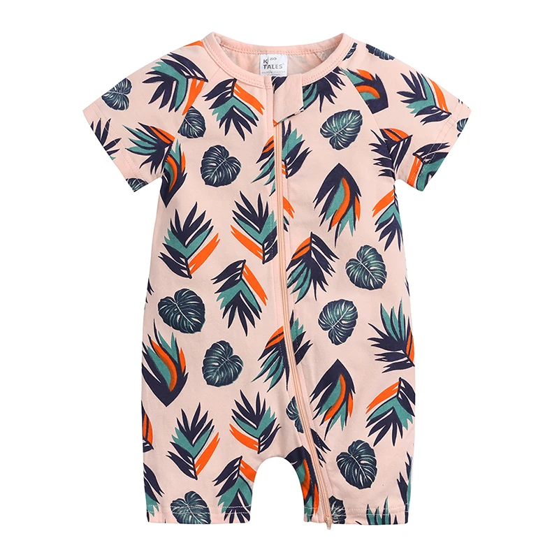 Baby Bodysuits Fur 0-36Months Baby Girls Boys Summer Print Short Sleeve Romper Novelty Infant Bodysuit Outfit Newborn One-piece Toddler Clothing cute baby bodysuits