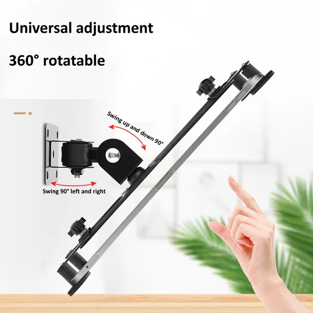 ELICNA Support Mural Pour Tablette, Support Tablette Voiture, Support