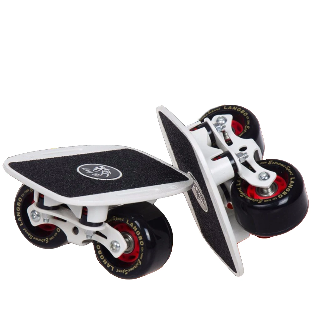 Langboスケート8世代フリーラインスケート春ダンピングドリフトボードスクラブアルミニウム合金patinesスケートボード2車輪フリースタイルスケート Skate Suit Skate Setdeck Filler Aliexpress