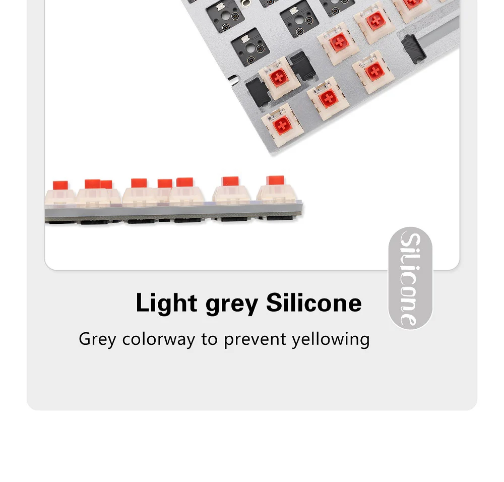 de silicone insonorização entre placa e pcb