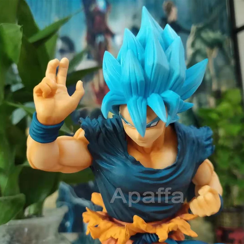 Dragon Ball Z Супер воины Супер Saiyan 4 Бог SS Vegetto Vegito голубые волосы DragonBall Goku Bulma Коллекционная фигурка игрушка