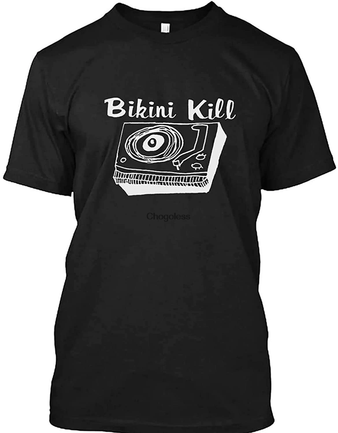 Рубашка бикини Kill футболка в стиле панк рок Band Kathleen унисекс черно белая рубашка с