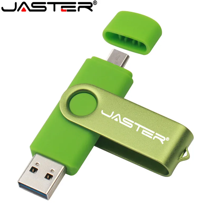 JASTER USB flash drive OTG high Speed drive 64 GB 32 GB 16 GB 8 GB 4GB external storage double Application Micro USB Stick