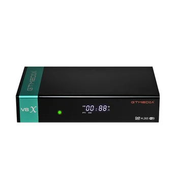 

Gtmedia V8X DVB S2 satellite receiver Builtin wifi support H.265 DVB-S/S2/S2X, VCM/ACM/multi-stream, AVS+ support CA card slot