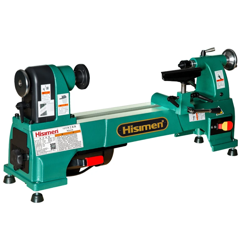 750W speed woodworking lathe, wood turning lathe, 10 inch