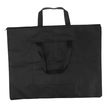 

Drawing Painting Board Storage File Bag Document Carry Case Waterproof Drawing Board Canvas Case (Black)