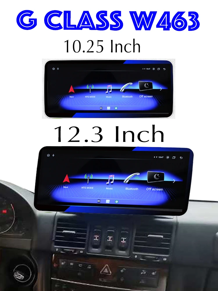 For Mercedes Benz MB Puch G Class W463 463 G63 350 AMG 1997~2012 Car Multimedia Player NAVI CarPlay GPS Navigation 10.25/12.3