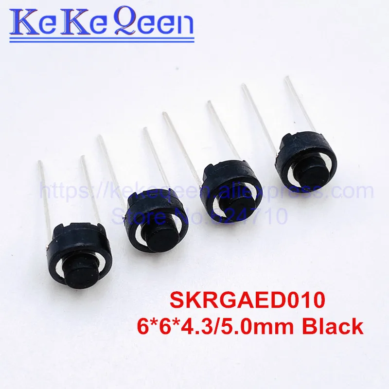 switch 6*6*4.3 6*5 micro switch 6*6*4.3mm 6*6*5mm dip-2 botão tátil interruptor