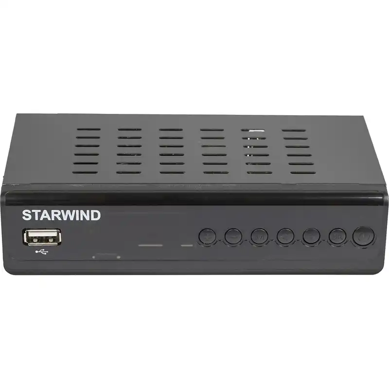 Ресивер DVB-T2 STARWIND CT-280, черный