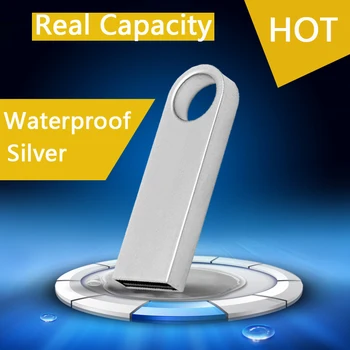 

Brand Metal Waterproof Mini Cle USB Flash Drive 128GB 1TB 2TB Pen Drive 8GB 16GB 32GB 64GB Memory Stick Pendrive Flash Card Gift
