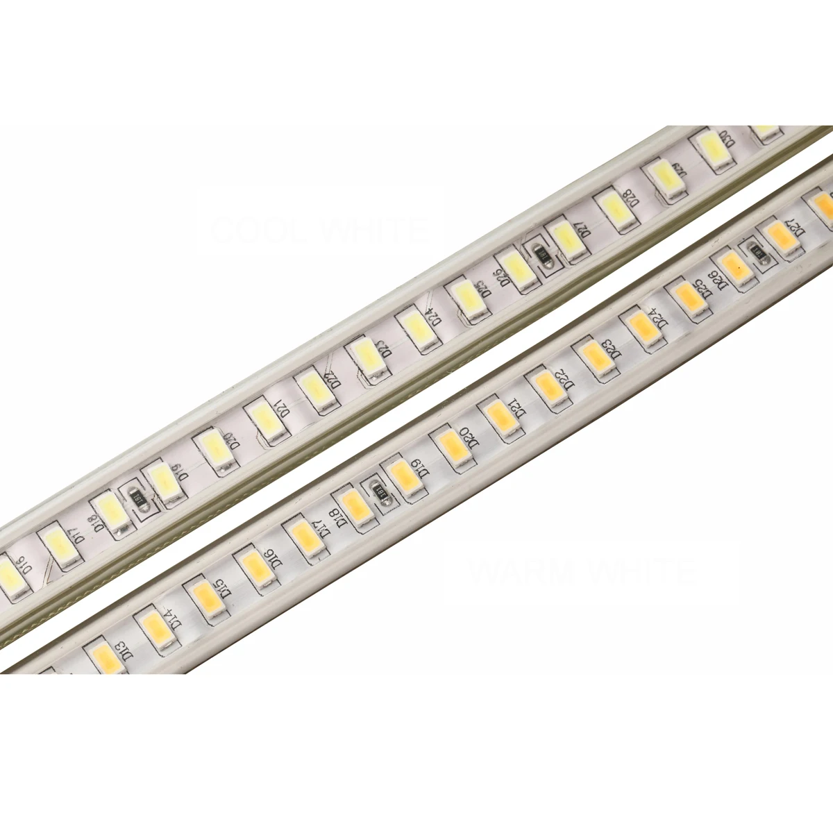 

120leds/m led strip Light 220v SMD 5730 flexible tape 5630 with EU power plug