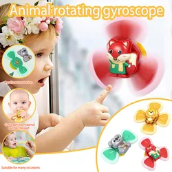 Hochets pour bébé, jouet pour enfants, salle de bain, douche, gyroscope, Animal, Spinner, jouets sensoriels, Montessori, pour nouveau né, de 0 à 12 mois 
