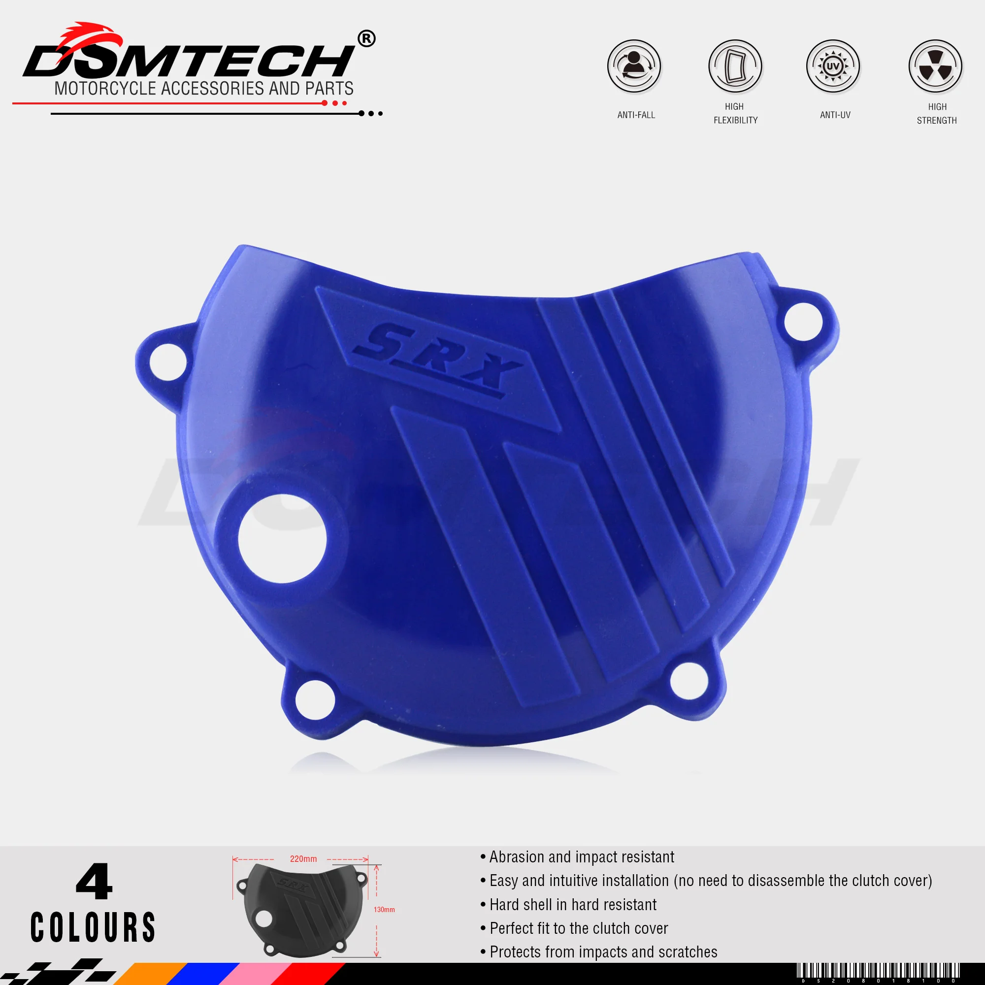 Боковая крышка сцепления двигателя DSMTECH защита для NC250 250 куб. См KAYO T6 K6 ESB J5 RX3 ZS250GY-3