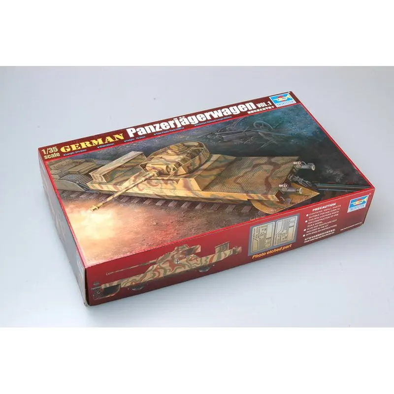 Trumpeter 00368 1/35 немецкий Panzerjagerwagen w/Panzer IV turret Vol.1-масштабный модельный комплект |