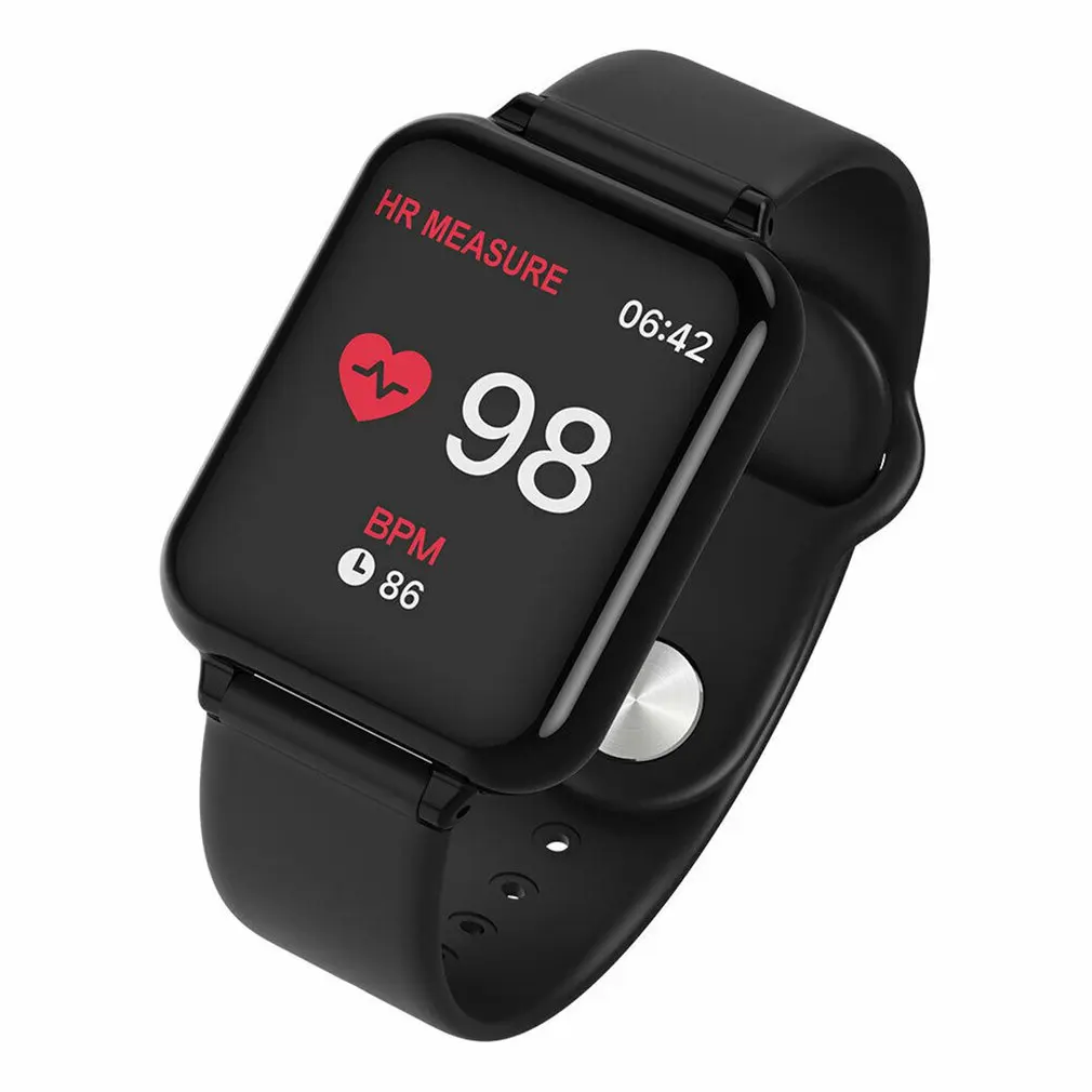 

Sport Smart Watch Waterproof Watch Heart Rate Monitor Sports Bracelet Reminder Function Smart Wristband