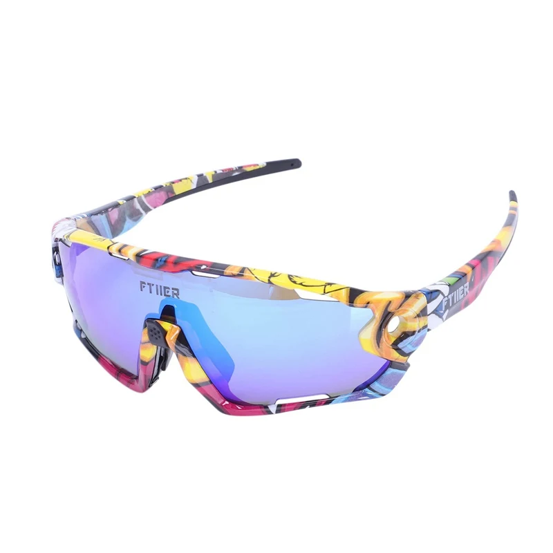 

Ftiier Photochromic Bike Glasses Sports Sunglasses Goggles Color Changing Fishing Glasses Uv400 For Riding Hiking Fishing