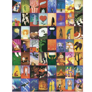 

Origins/Daydreams/Memories/Blue Box Extended Version Kid's 3-6 Players Family Board Game Educational