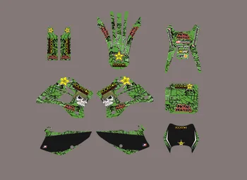 

Free Customized Number Name 3M Stickers Graphics Decals For Kawasaki KDX200 KDX220 1995-1999 2000 2001 2002-2008 200 KDX 220 KDX