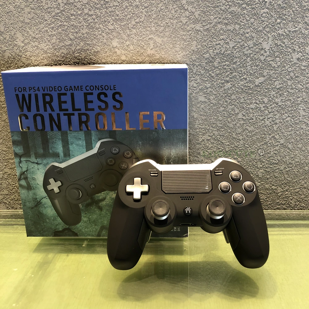 Ps4 Eliteコントローラー 6軸センサー カスタム プログラム可能 デュアルバイブレーション ワイヤレスコントローラー用 ゲームパッド Aliexpress Ps4 Eliteコントローラー 6軸センサー カスタム プログラム可能 デュアルバイブレーション ワイヤレスコントローラー用 ゲームパッド Aliexpress