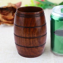 Деревянная чашка натуральная Классическая Ручная работа Jujube большой живот пиво кофе Молочный Сок чайная чашка стакан C1397 f