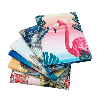 

Animal Printed Travel Passport ID Card Cover Holder Case Protector Organizer