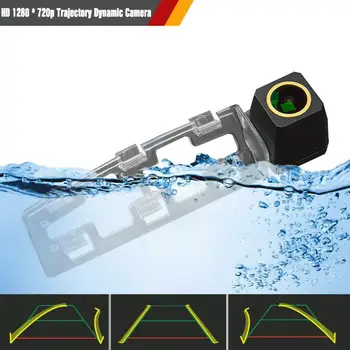 

HD 1280x720p Golden Camera Rear View Backup Camera Trajectory Dynamic Parking Line for Toyota Vios from 2008 to 2012